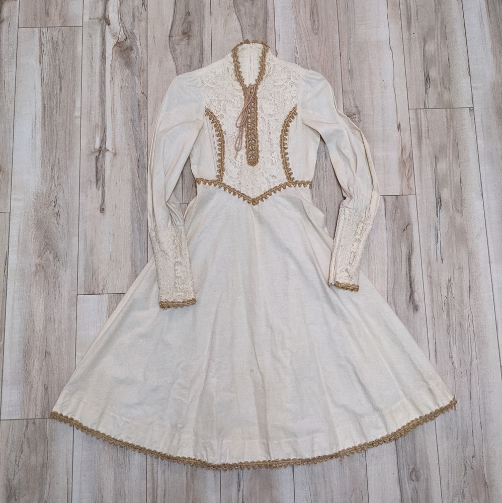 Vintage medieval dress